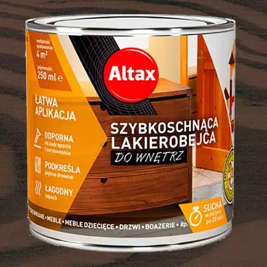 Фото Лак-морилка быстросохнущая ALTAX1 Палисандр 250мл 50830-07-000025 в интернет-магазине ToolHaus.ru