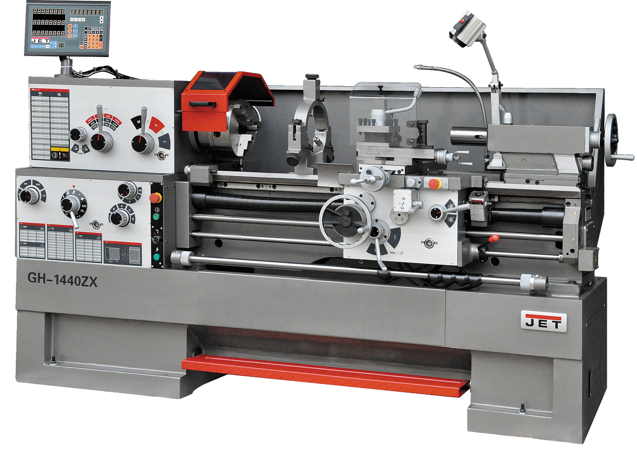 Фото JET GH-1440 ZX DRO Универсальный токарный станок по металлу в интернет-магазине ToolHaus.ru